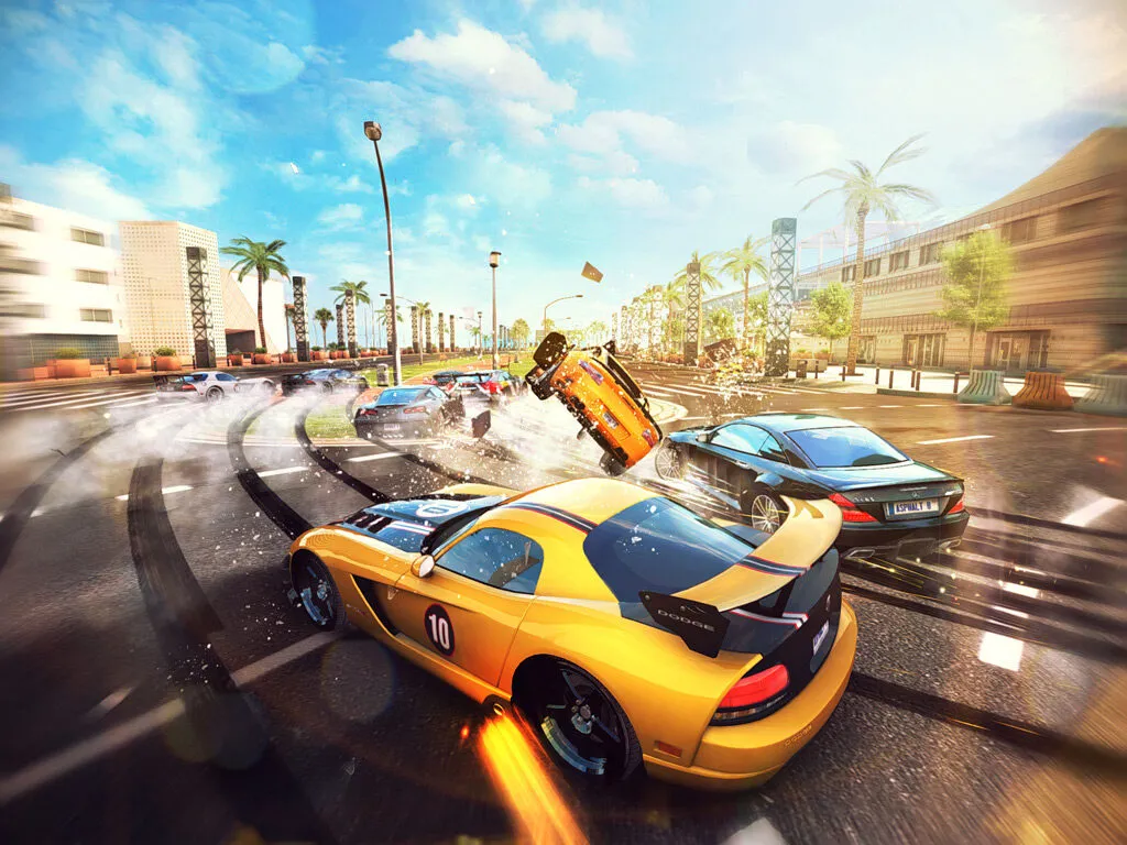 Asphalt 8 được tối ưu trên nhiều nền tảng