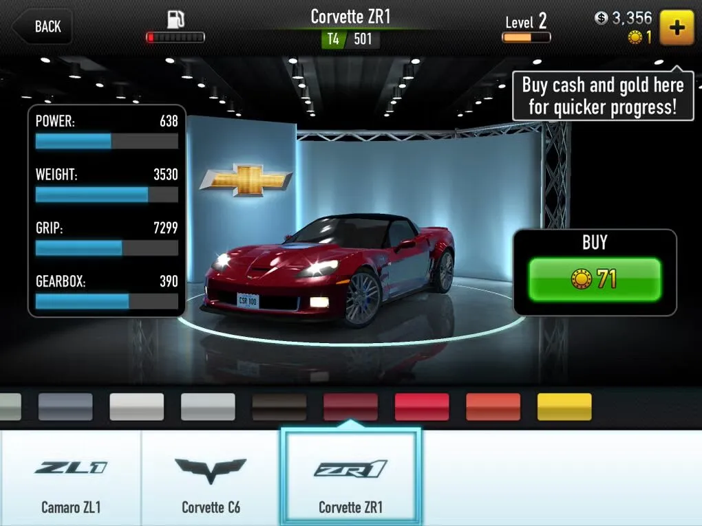 CSR 2 Mod APK dành cho Iphone